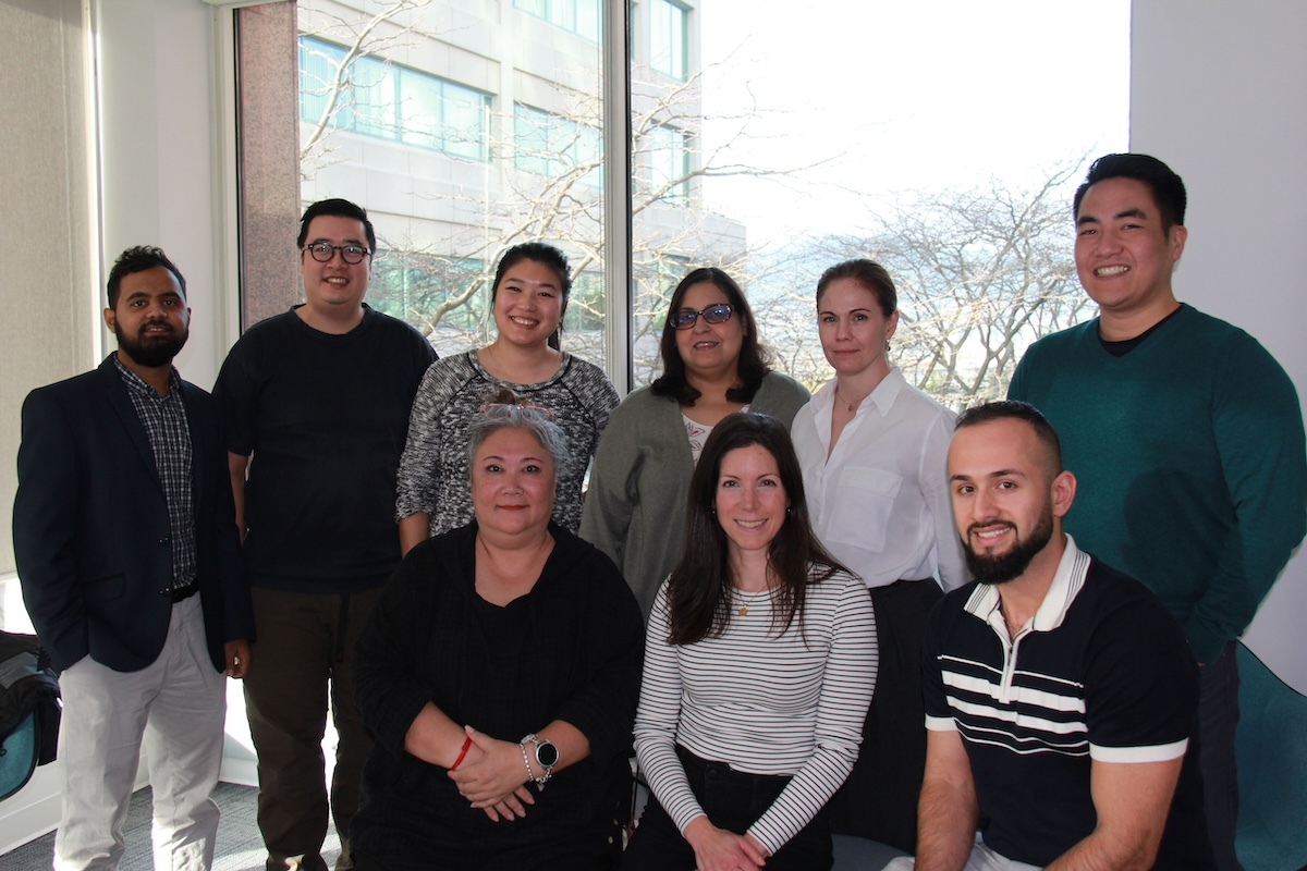 PICNet team session, November 2025(From left back row): MdSabbir Hossain, Dr. Sean Ling, Diandra Mark, Noorsallah Esmail, Katherine Sunderland, Dr. Titus Wong (From left front row): Andrea Vu-Tran, Tara Donovan, Yosuf Kaliwal